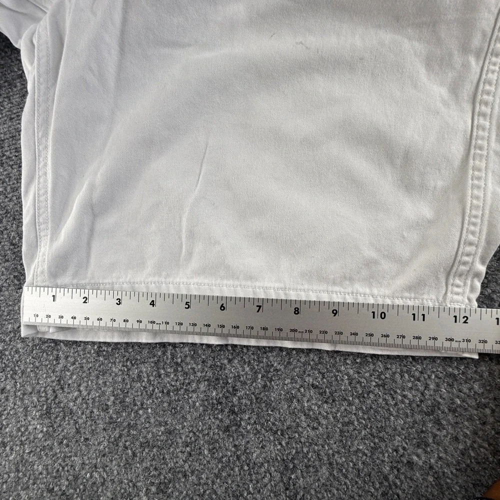 Polo Ralph Lauren Mens White Relaxed Fit Chino Shorts Size 36 Embroidered Pony